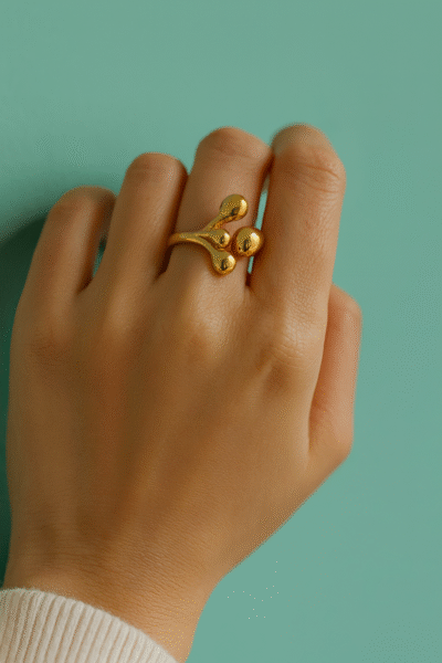 FluidGold Abstract Ring - Image 4