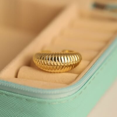 Aurelia Bold Dome Kada Ring - Image 4