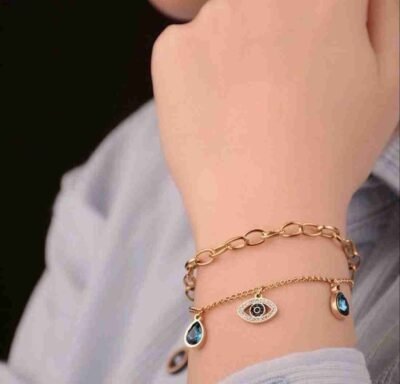 Charm Dual Layer Bracelet - Image 4