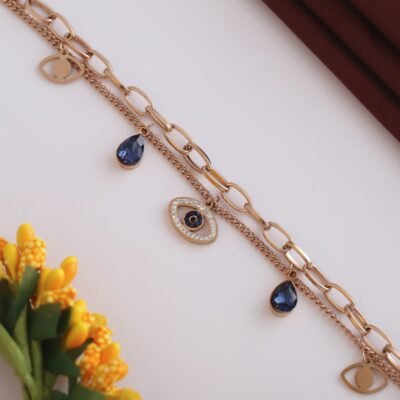 Charm Dual Layer Bracelet - Image 3