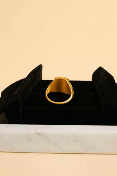 Papillon Enamel Statement Ring - Image 3