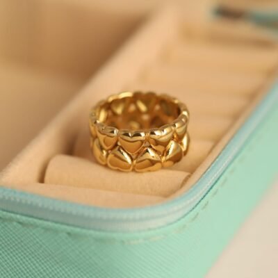 Regal Mesh Statement Ring