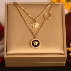 Sioura Versace Dual layered Necklace
