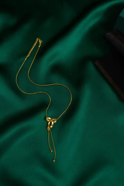 Golden Bloom Adjustable Necklace