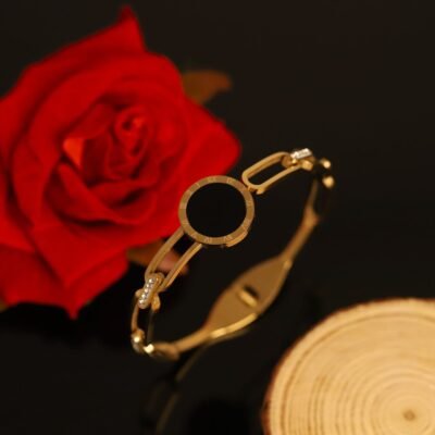 Golden Roman Dial Inspired Kada