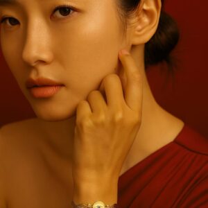 Golden Evil Eye Charm Kada