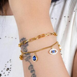 Charm Dual Layer Bracelet