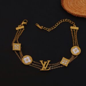 LV Luxe Monogram Charm Bracelet