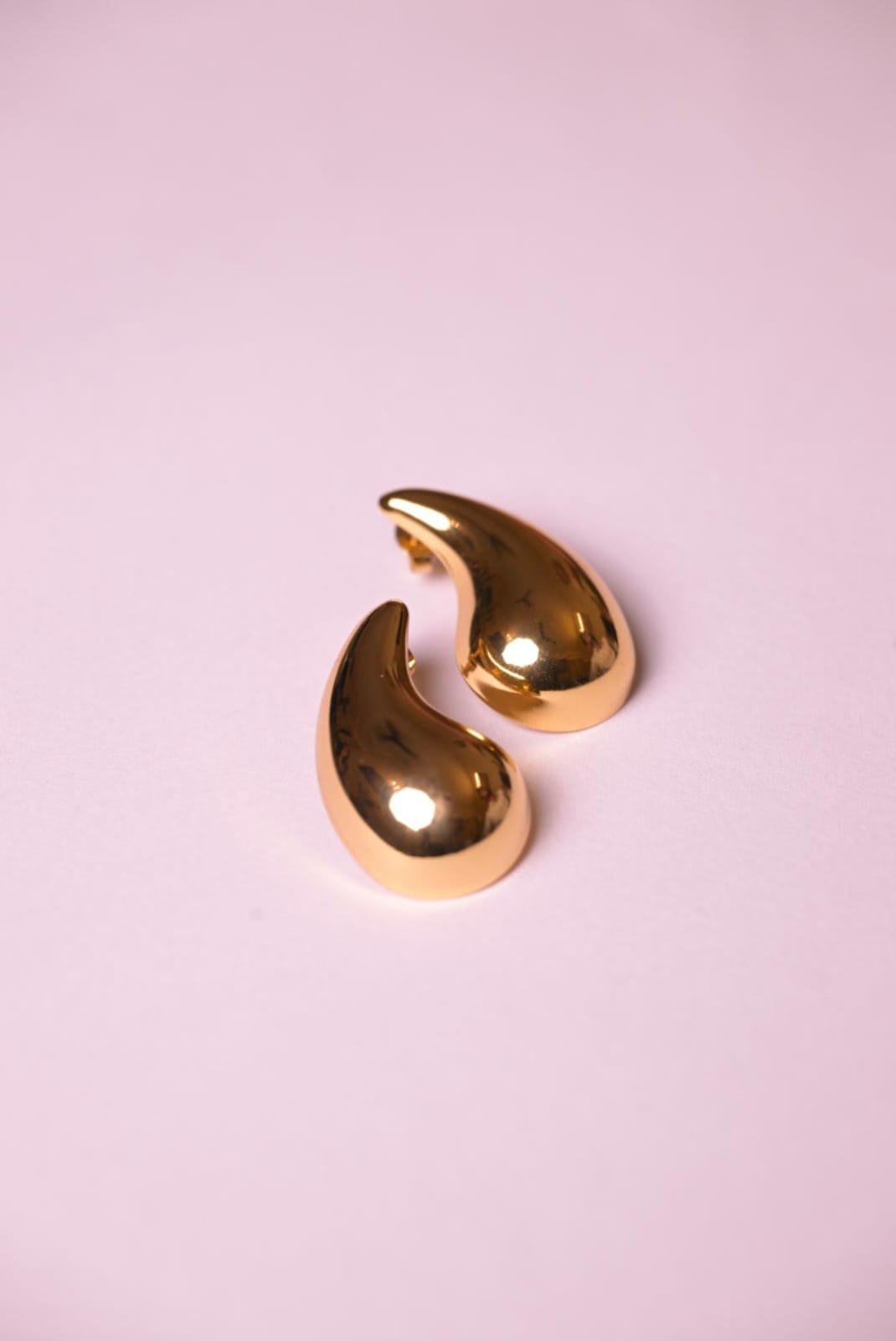 K-Beauty Glossy Teardrop Earrings - Image 3