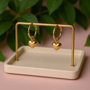 Sioura Gold Huggie Hoops