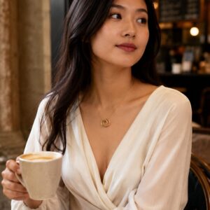 Sioura infinite Grace Interlocking Necklace